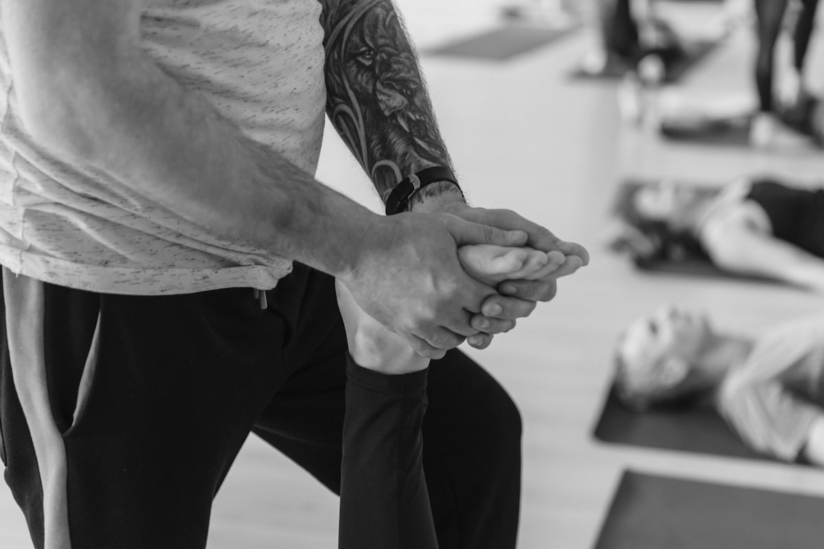 Hip flexor stretch